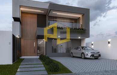 Imagem 2: Casa de condomínio para venda possui 317 metros quadrados com 4 quartos