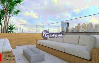 Imagem: O apartamento na cobertura possui 4 Dormitórios, 3 Banheiros