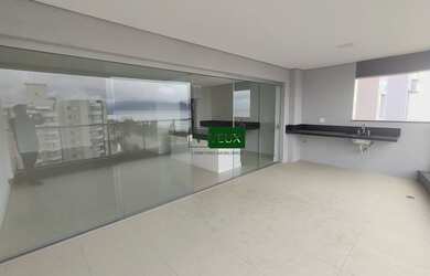 Imagem 9: Apto Alto Padrão a venda Indaiá, Caraguatatuba, varanda gourmet com vista panorâmica