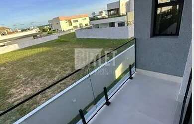 Imagem: A casa em condomínio possui 4 Dormitórios, 5 Banheiros, 4