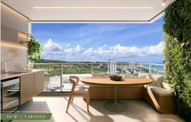 Imagem: O apartamento possui 2 Dormitórios, 2 Banheiros, 1 Vaga na