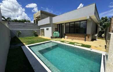 Imagem: A casa em condomínio possui 3 Dormitórios, 4 Banheiros, 3