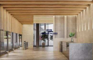 Imagem: O depósito possui 4 Vagas na garagem, 109m² de Área e está