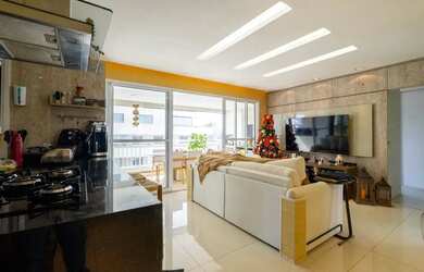 Imagem: O apartamento possui 2 Dormitórios, 3 Banheiros, 2 Vagas na