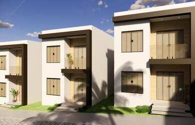 Imagem: Lindíssimos sobrados com PREÇÃO