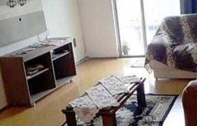 Imagem: O apartamento possui 1 Dormitório, 1 Banheiro, 1 Vaga na garagem