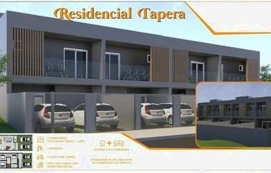 Imagem: A casa em condomínio possui 3 Dormitórios, 3 Banheiros, 2