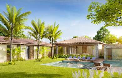 Imagem: A casa em condomínio possui 5 Dormitórios, 5 Banheiros, 4