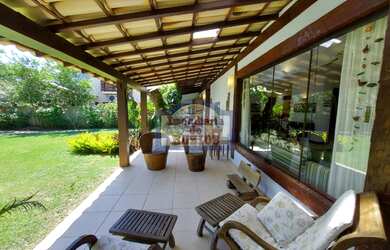 Imagem 5: Casa praiana chique em condomínio pé na areia da Praia de Manguinhos