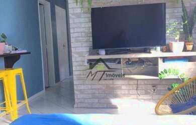 Imagem: O apartamento possui 3 Dormitórios, 1 Banheiro, 1 Vaga na garagem