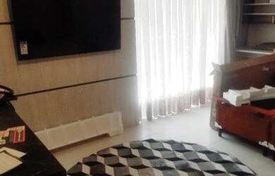 Imagem: O studio possui 1 Dormitório, 1 Banheiro, 30m² de Área e