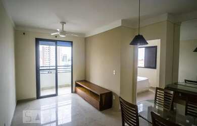 Imagem: O apartamento possui 1 Dormitório, 1 Banheiro, 1 Vaga na garagem