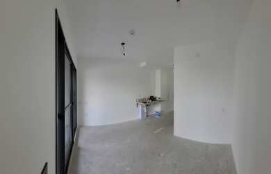 Imagem: O studio possui 1 Dormitório, 1 Banheiro, 30m² de Área e