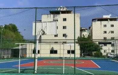 Imagem: O apartamento possui 2 Dormitórios, 1 Banheiro, 1 Vaga na garagem