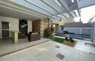 Imagem 3: MARAVILHOSA CASA COM PISCINA PARA VENDA, POSSUI 4 QUARTOS, SENDO 3 SUÍTES E PISCINA