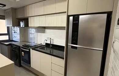 Imagem 7: Apartamento 01 dormitório mobiliado no centro de Alphaville - 1ª LOCAÇÃO