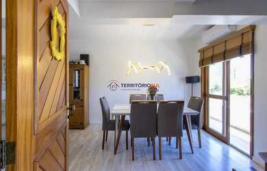 Imagem: O apartamento na cobertura possui 3 Dormitórios, 3 Banheiros