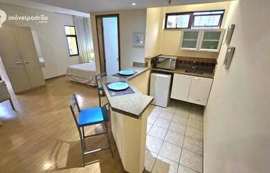 Imagem 2: Flat com 1 dormitório, 45 m² - venda por R$ 250.000,00 ou aluguel por...