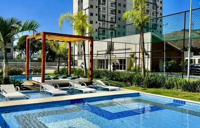 Imagem 14: Apartamento Conceito 1. Piscina, Churrasqueira, Imóvel mobiliadoeAr-condicionado