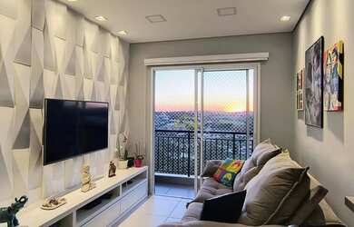 Imagem: O apartamento possui 2 Dormitórios, 2 Banheiros, 1 Vaga na