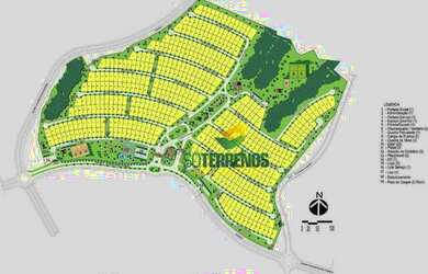 Imagem 3: Terreno à venda, 477 m² por R$ 680.000,00 - Condomínio Florais Itália...