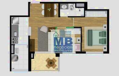 Imagem 9: Apartamento à venda, 50 m² por R$ 536.000,00 - Vila Mascote - São Paulo/SP