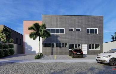 Imagem: O depósito possui 5 Vagas na garagem e 878m² de Área e está