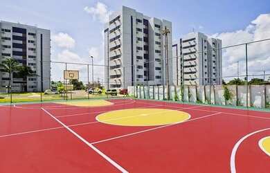 Imagem: O apartamento possui 3 Dormitórios, 1 Banheiro, 1 Vaga na garagem