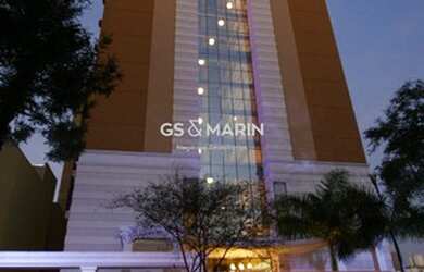 Imagem: O apartamento possui 1 Dormitório, 1 Banheiro, 1 Vaga na garagem