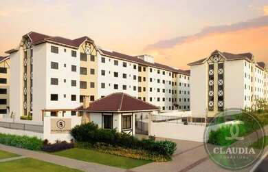 Imagem: O apartamento possui 2 Dormitórios, 1 Banheiro, 2 Vagas na