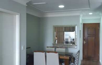 Imagem: O apartamento na cobertura possui 3 Dormitórios, 2 Banheiros