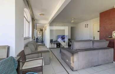 Imagem: O apartamento na cobertura possui 5 Dormitórios, 3 Banheiros