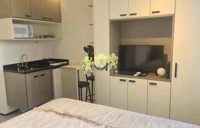 Imagem: O apartamento possui 1 Dormitório, 1 Banheiro, 20m² de Área