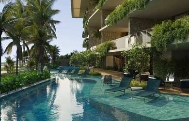 Imagem: O apartamento possui 3 Dormitórios, 5 Banheiros, 2 Vagas na