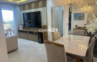 Imagem: O apartamento possui 2 Dormitórios, 3 Banheiros, 2 Vagas na