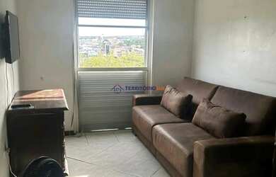 Imagem: O apartamento possui 2 Dormitórios, 1 Banheiro, 1 Vaga na garagem