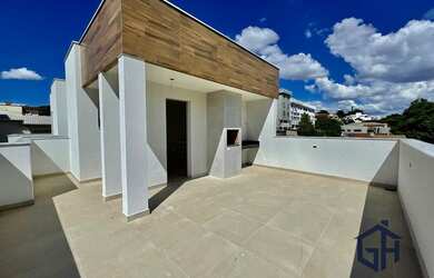 Imagem: O apartamento na cobertura possui 3 Dormitórios, 3 Banheiros