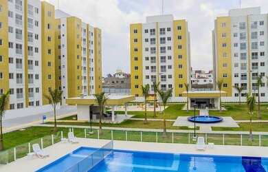 Imagem: O apartamento possui 3 Dormitórios, 2 Banheiros, 1 Vaga na