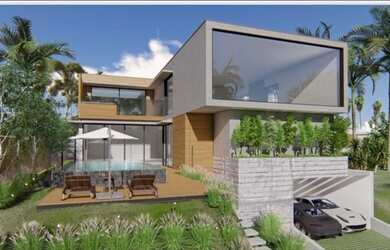 Imagem: A casa em condomínio possui 5 Dormitórios, 2 Banheiros, 4