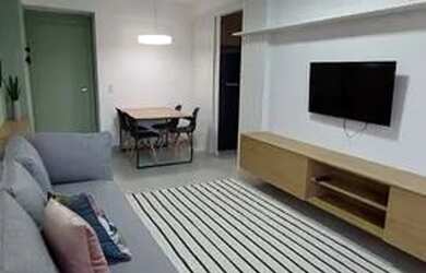 Imagem: O apartamento possui 2 Dormitórios, 2 Banheiros, 1 Vaga na