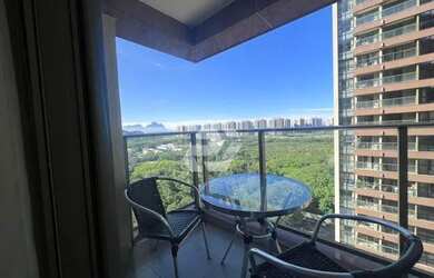 Imagem: O studio possui 1 Dormitório, 1 Banheiro, 2 Vagas na garagem