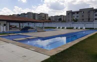 Imagem: O apartamento possui 2 Dormitórios, 1 Banheiro, 1 Vaga na garagem