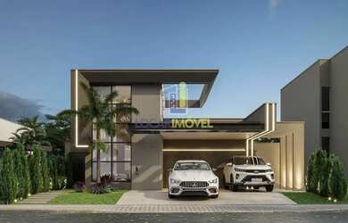 Imagem 9: Casa com 4 suítes, piscina com hidromassagem e garagem para 4 carros à venda, no Alphavill