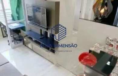 Imagem: O apartamento possui 2 Dormitórios, 1 Banheiro, 1 Vaga na garagem