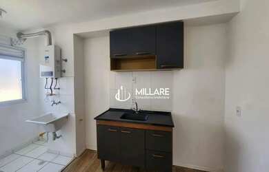 Imagem: O apartamento possui 2 Dormitórios, 1 Banheiro e 37m² de Área