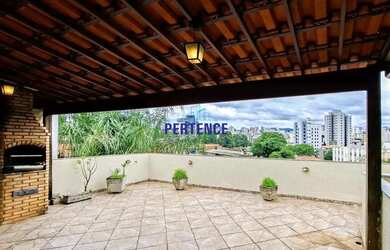 Imagem: O apartamento na cobertura possui 3 Dormitórios, 2 Banheiros