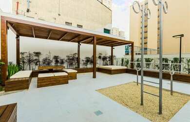 Imagem: O apartamento possui 2 Dormitórios, 2 Banheiros, 2 Vagas na