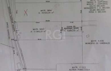 Imagem: O terreno possui 29.127m² de Área e está localizado em Garibaldi