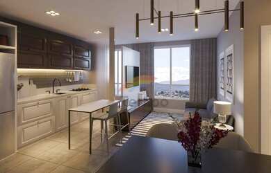 Imagem 2: Apartamento à venda, 39 m² por R$ 245.226,90 - Centro - Novo Hamburgo/RS