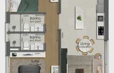 Imagem 2: Residential / Apartment-Porto Alegre-Tristeza